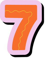 Cute ransom note number 7

