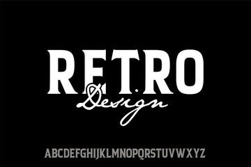 vintage Logo Template with simple element Design. 	