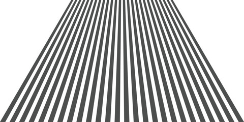 Abstract Perspective Lines Vector | Black and White Converging Stripes Background | Optical Illusion Design | Modern Geometric Tunnel Effect for Posters, Web, and Creative Projects

