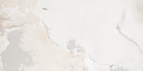 White and gray concrete wall texture with cracks and scratches.