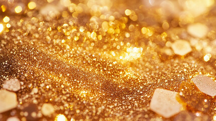 golden glitter background
