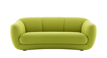 Modern Bright Green Couch Sofa for Living Room and Interior Home Decor