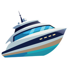 yacht--shiny-toon-style-with-white-background--glo.eps