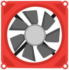 Obraz premium Computer Fan Icon
