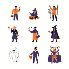 Halloween Characters Collection: Spooky Season Fun