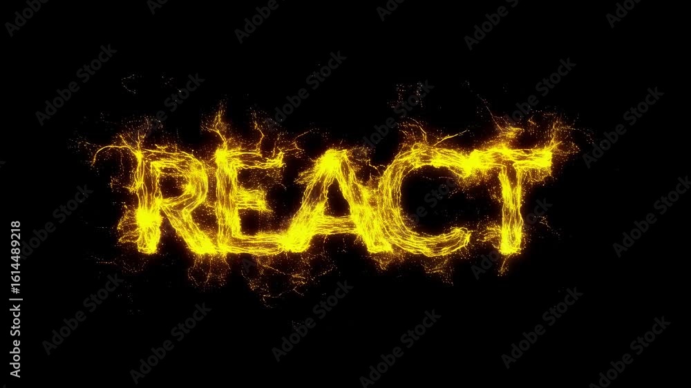 Poster a vibrant and dynamic visual of the word 'tech' created with illuminated particles against a dark ba