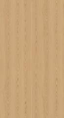 Fototapeta premium 8K Seamless Light Birch Wood Texture - Smooth Vertical Grain with Soft Warm Tones (9:16 Aspect Ratio).