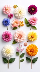 Floral arrangement, pastel colors