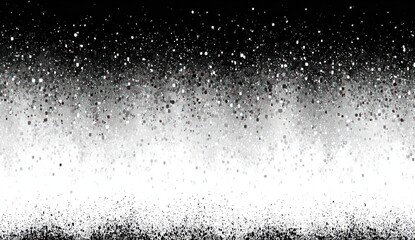 Obraz premium Abstract grayscale textured background with speckled effect.