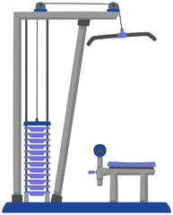 Lat Pulldown Icon
