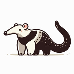 Obraz premium anteater vector illustration