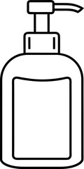 Hand Sanitizer Bottle Hygiene Clipart
