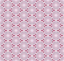 Tile Pattern Classic Geometric Pink