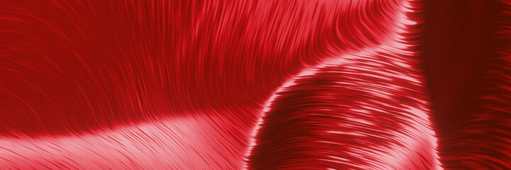 Red ripple background. Abstract wave