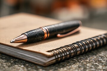 Pen and Notepad Still Life