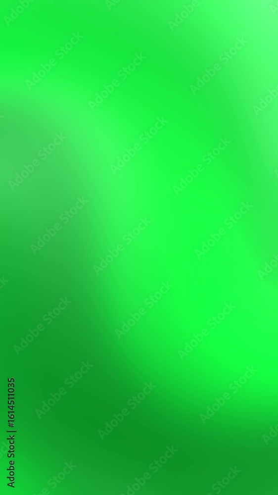 Poster green abstract background with soft light, animation, and blurred bokeh patterns