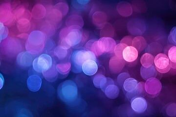 Abstract bokeh background with purple and blue out-of-focus lights (1)
