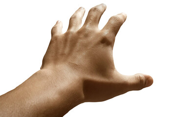 Cinematic POV of Hand Reaching Out – Dramatic First-Person Shot