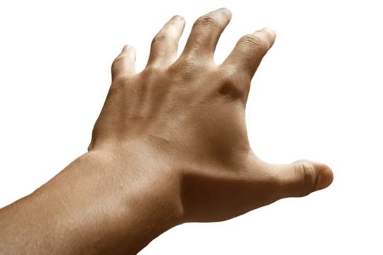 Cinematic POV of Hand Reaching Out – Dramatic First-Person Shot