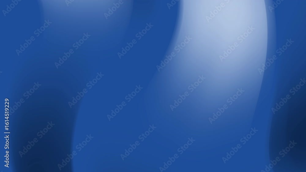 Poster blue gradient background with smooth, vertical flowing curves. shades range from deep to light blue,
