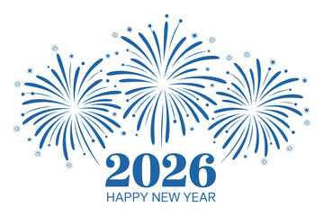 Happy new Year 2026 Celebration Vector 