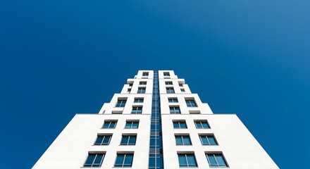 Stylish view of Front view of a white