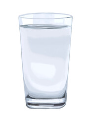 コップの水（9割入り）