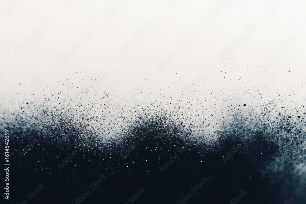 Poster abstract organic shapes noise flying and grainy with soft and noise edges background gradient outdoo