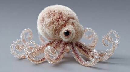 fluffy octopus toy