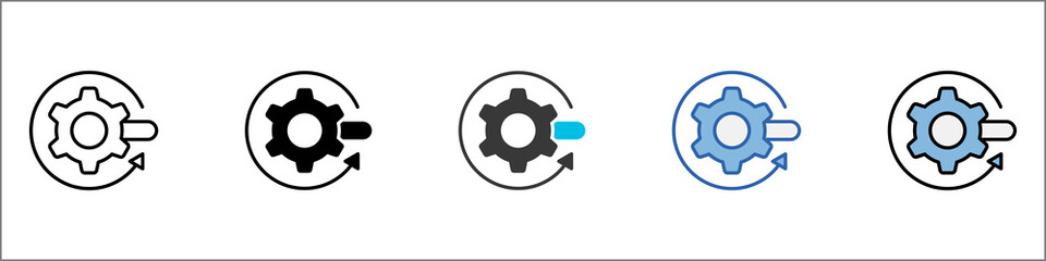 Torque Icon Pack Mulstistyle Illustration