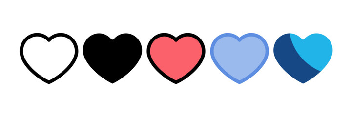 Heart Icon Element For Design