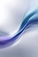 Creative fluid blue and purple wavy abstract lines motion pattern. Flowing gradient shapes design for modern backdrop and cover.