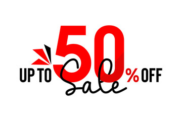 Sale up to 50% Off