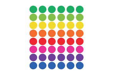 Bright Dots Seamless Pattern Design  Illustration