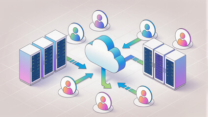 Connecting users and servers in a vibrant cloud network ecosystem