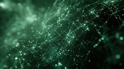 Abstract network of interconnected points