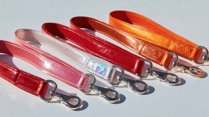 Premium Assistance Dog Day Leashes Collection in Vibrant Summer Colors for Modern Pet Care Retail Marketing and Joyful Lifestyle Social Media Content