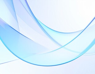 3D translucent abstract wave wallpaper background. Shiny curved organic shape layer 