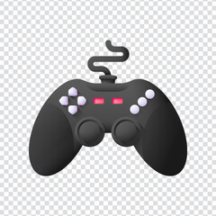3D Joystick Gaming Icon Design