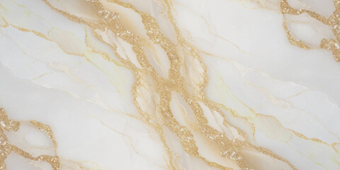 Abstract luxurious marble stone like pattern and a soft, elegant design with shades of cream and pale yellow.