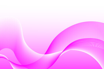 ピンクの波形ライン　アブストラクト背景02
