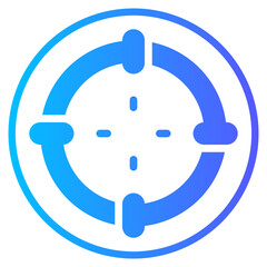 target gradient icon