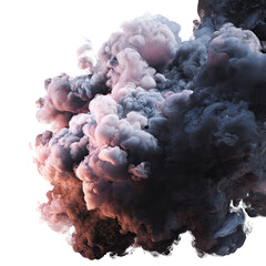 Abstract cloud of smoke