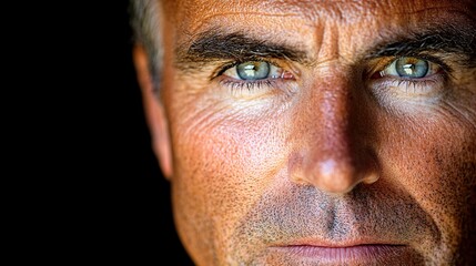 Distressed man with teary eyes expressing deep sadness and emotional pain, mental health awareness and psychological trauma concept.
