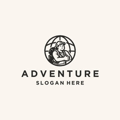adventure logo inspiration.modern design.vector illustration concept