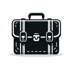 Business Briefcase Icon – Professional Work Symbol