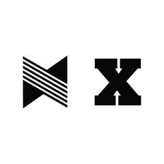 X Logo Stock Illustrations, Vectors and Clipart.