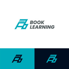 book flag logo vector