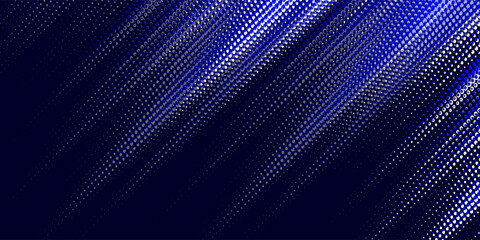 Obraz premium Dots halftone white blue color pattern gradient grunge texture good background. Dots speed illustrations watercolor
