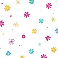 Colorful flower background